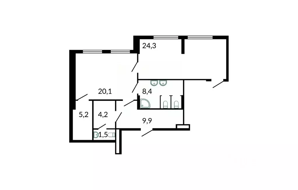 Помещение свободного назначения в Краснодарский край, Сочи ул. Искры, ... - Фото 1