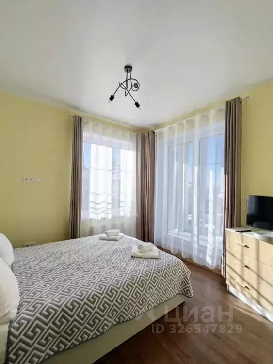 1-к кв. Калининградская область, Янтарный пгт ул. Балебина, 15 (39.3 ... - Фото 1