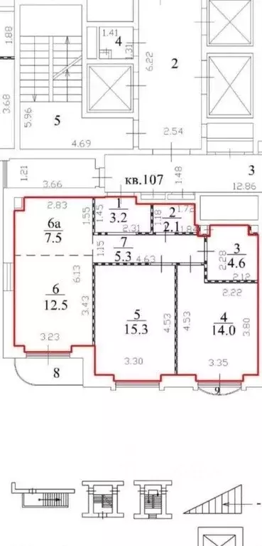 3-к кв. Москва ул. Академика Королева, 21 (65.0 м) - Фото 1
