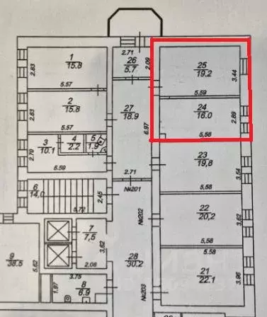 Офис в Тульская область, Тула Октябрьская ул., 24 (35 м) - Фото 2