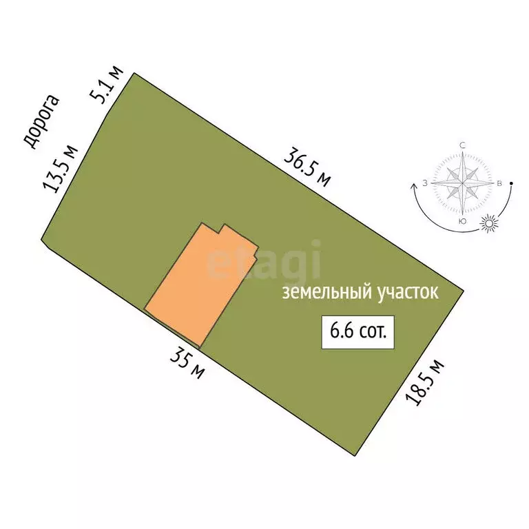 Участок в Тюменский муниципальный округ, деревня Криводанова, ... - Фото 1