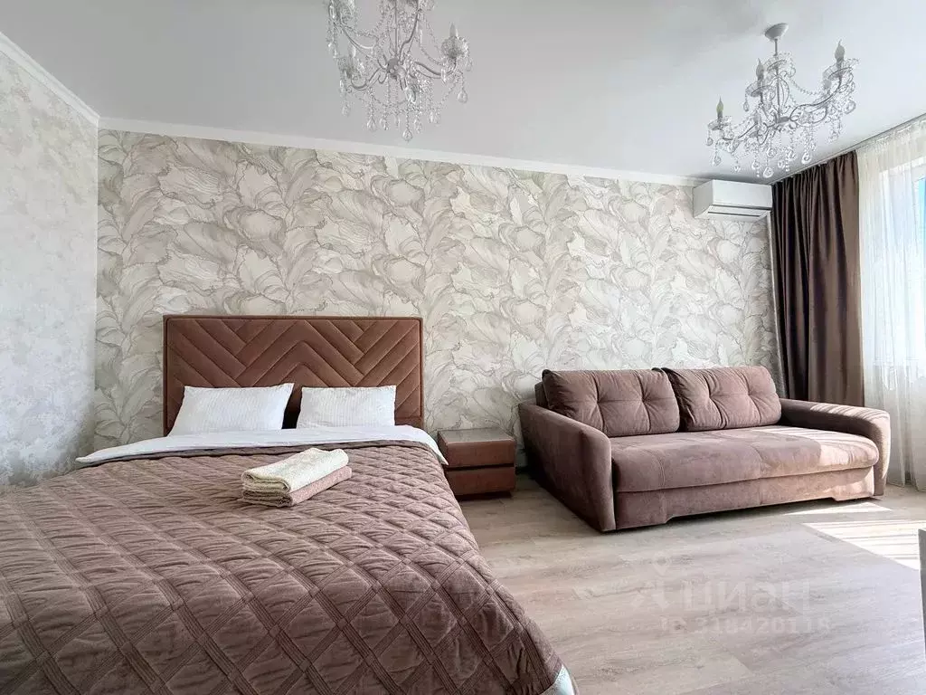 1-к кв. Крым, Симферопольский район, с. Мирное ул. Крымской Весны, 6к1 ... - Фото 1