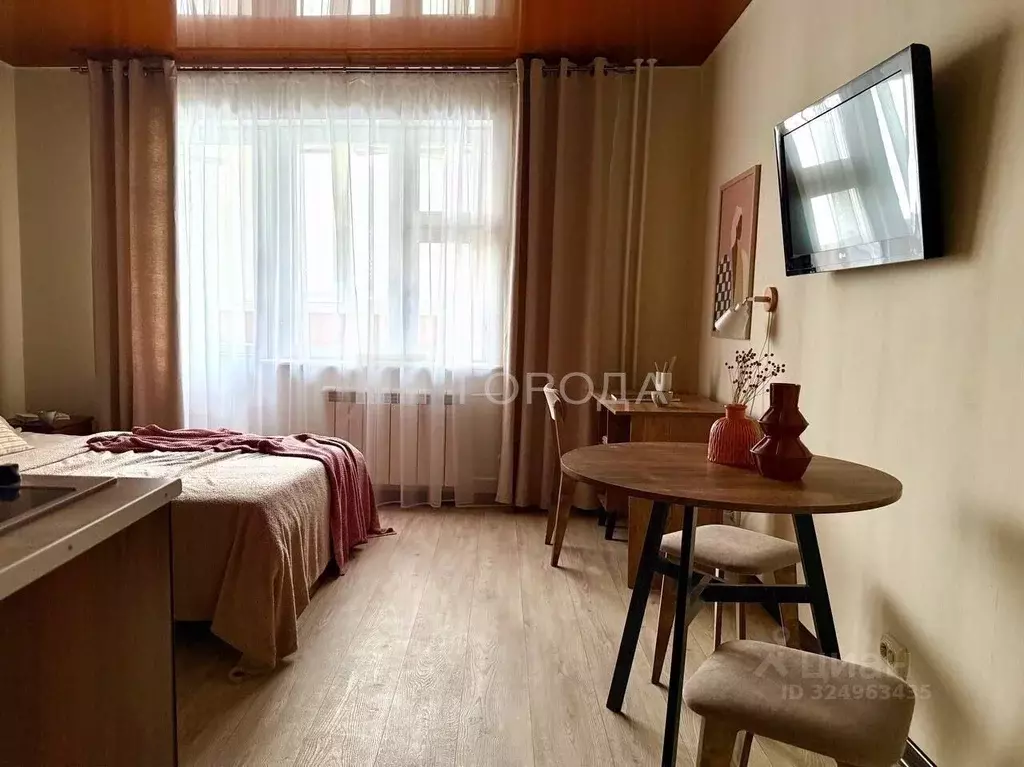 Студия Новосибирская область, Новосибирск Горский мкр, 63/1 (22.0 м) - Фото 2