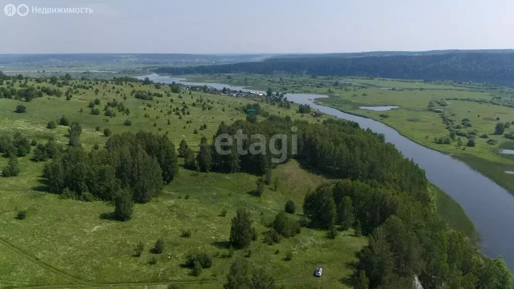 Участок в Пермский край, Кунгурский муниципальный округ, деревня ... - Фото 1