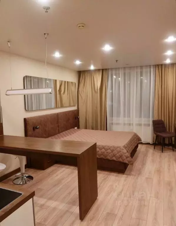 Студия Санкт-Петербург ул. Хошимина, 16А (28.3 м) - Фото 1