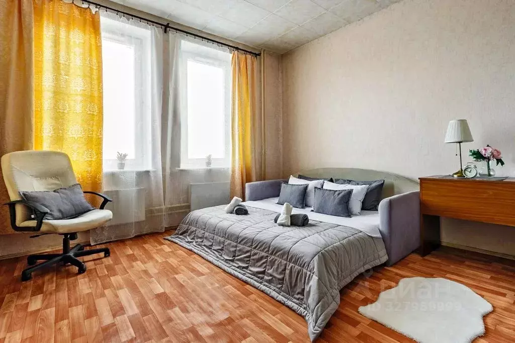 1-к кв. Москва просп. Защитников Москвы, 3к1 (40.0 м) - Фото 1