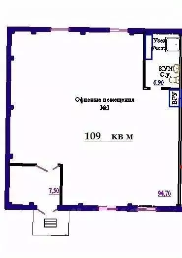 Офис в Ивановская область, Иваново Самоцветы мкр, 4 (110 м) - Фото 2