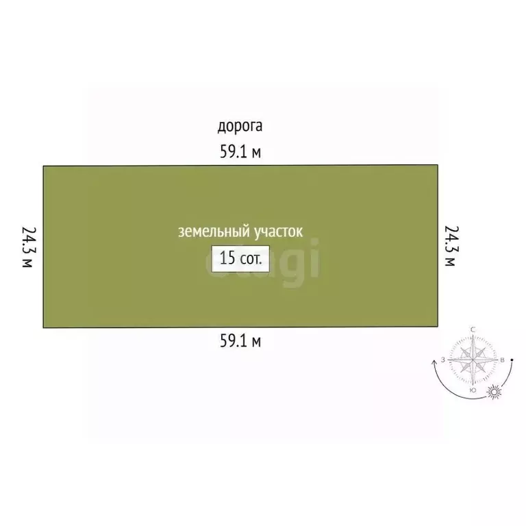 Участок в Тамбовская область, Мичуринский муниципальный округ, с. ... - Фото 2