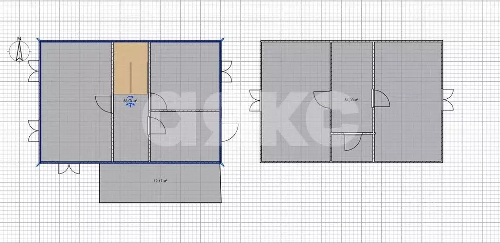 Дом в Московская область, Воскресенск городской округ, Хорлово пгт ул. ... - Фото 2