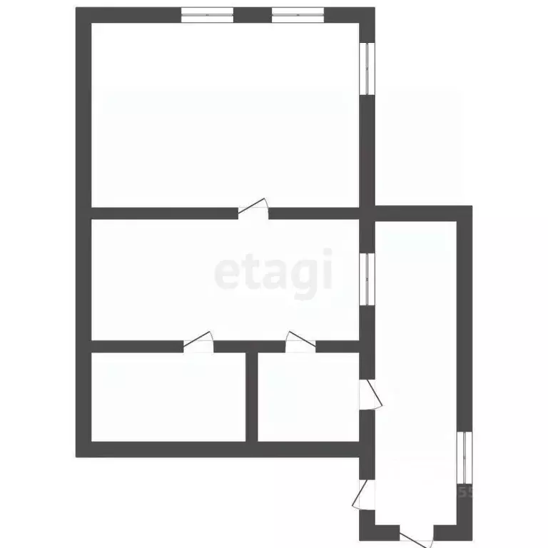 Дом в Кемеровская область, Новокузнецкий муниципальный округ, Рябинка ... - Фото 2