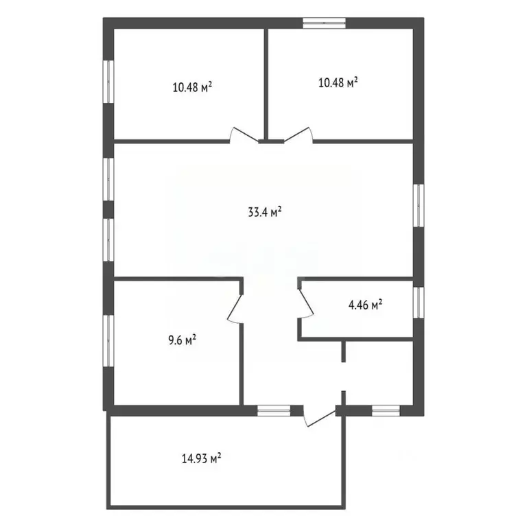 Дом в Ленинградская область, Волосовский район, Клопицкое с/пос, пос. ... - Фото 2