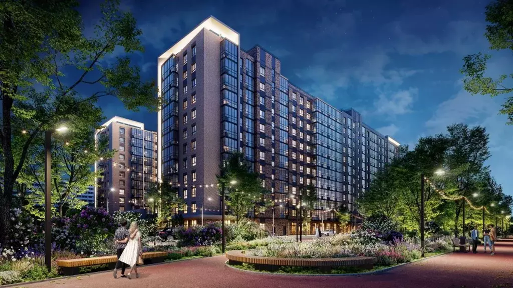 2-к кв. Ленинградская область, Всеволожский район, Заневское городское ... - Фото 2