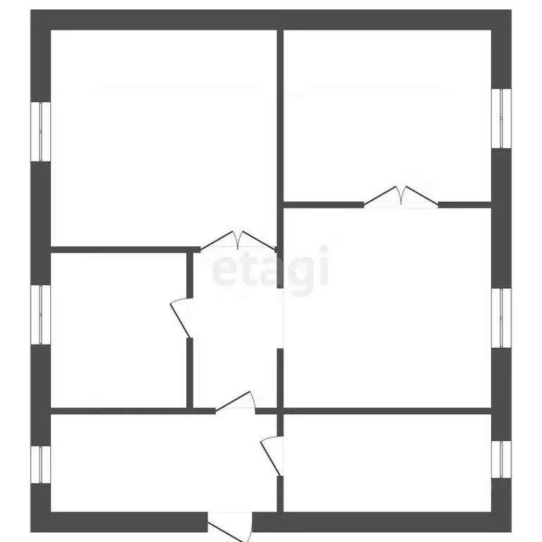 2-к кв. Тюменская область, с. Нижняя Тавда ул. Октябрьская, 31 (40.0 ... - Фото 2