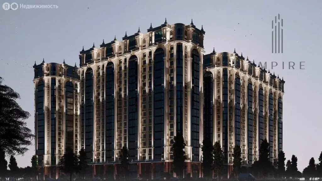 1-комнатная квартира: Грозный, проспект В.В. Путина, 2 (49.3 м) - Фото 1