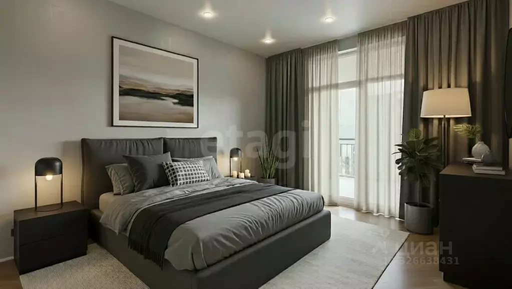 1-к кв. Калининградская область, Калининград ул. Молодой Гвардии, 34 ... - Фото 2