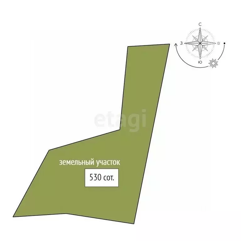 Участок в Ленинградская область, Гатчинский муниципальный округ, пос. ... - Фото 2