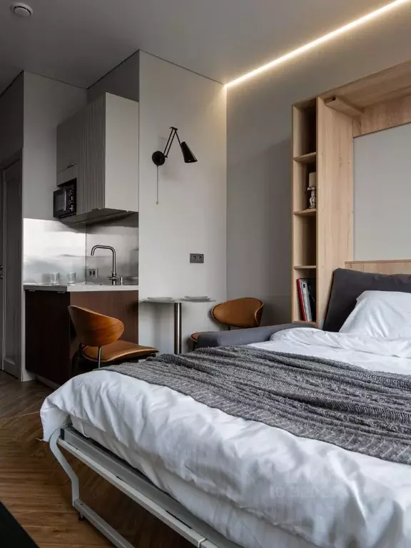 Студия Москва Автомобильный проезд, 4к7 (18.0 м) - Фото 1