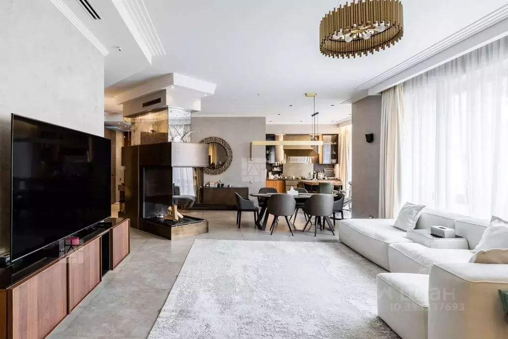3-к кв. Москва ул. Льва Толстого, 23к1 (176.0 м) - Фото 2