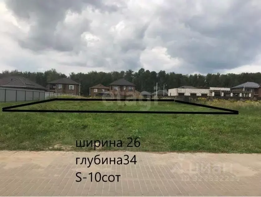 Участок в Брянская область, Брянский район, пос. Мичуринский ул. ... - Фото 1