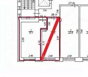 Офис в Санкт-Петербург Дачный просп., 17К2 (17 м) - Фото 2