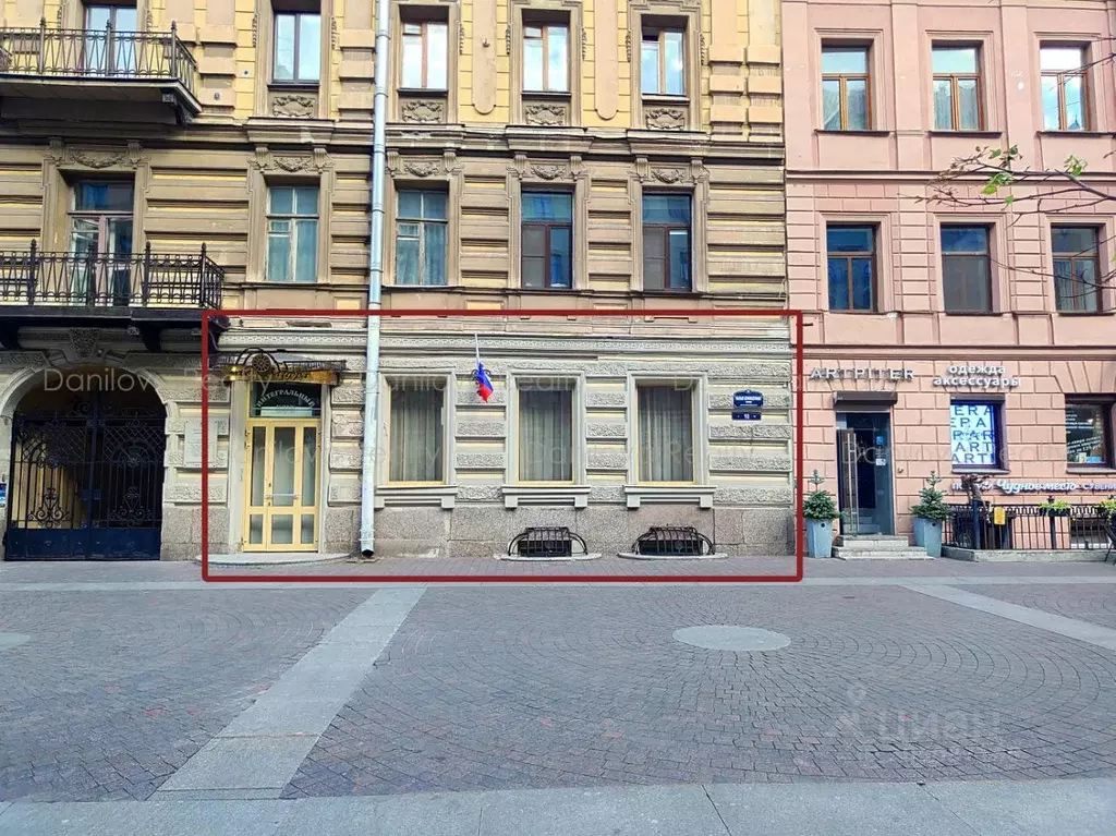 Помещение свободного назначения в Санкт-Петербург Малая Конюшенная ... - Фото 2