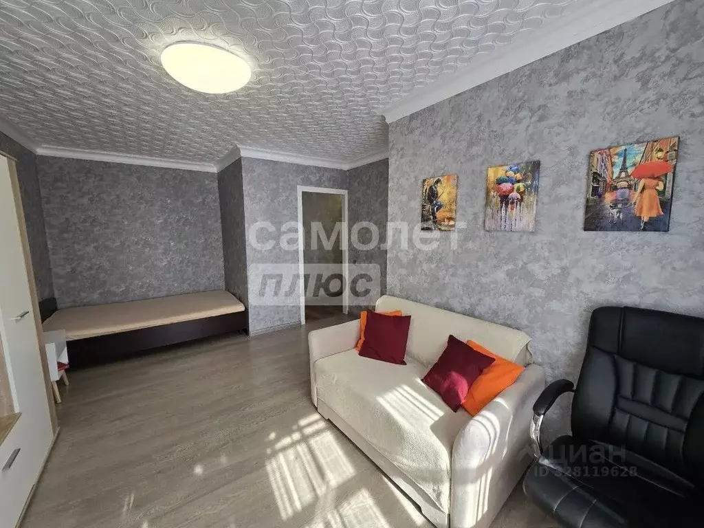 1-к кв. Московская область, Подольск Климовск мкр, ул. Западная, 12 ... - Фото 2