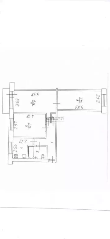 2-к кв. Новгородская область, Великий Новгород Октябрьская ул., 4к2 ... - Фото 1