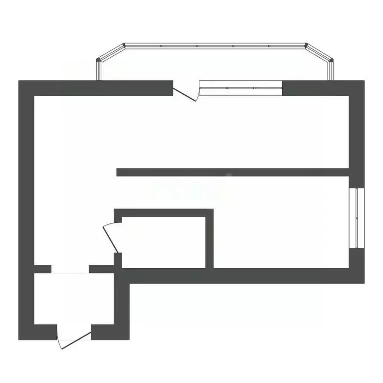 1-к кв. Амурская область, Благовещенский район, с. Чигири ул. ... - Фото 1