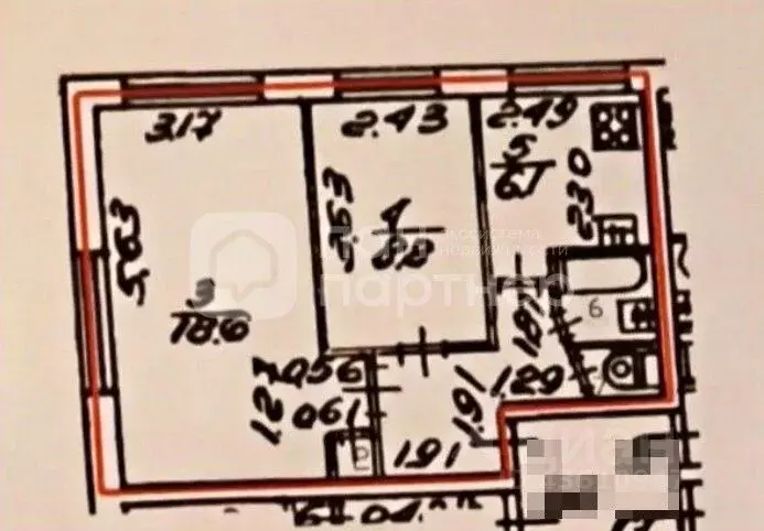 2-к кв. Санкт-Петербург ул. Солдата Корзуна, 64 (42.3 м) - Фото 1