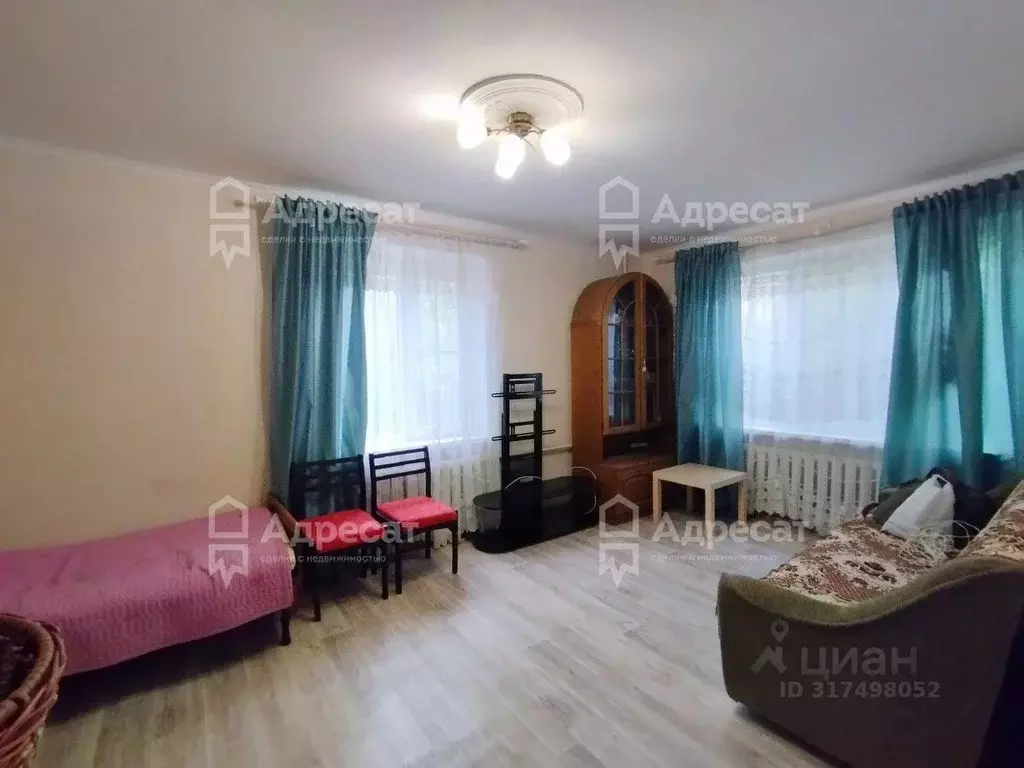 1-к кв. Волгоградская область, Волжский ул. Имени Космонавтов, 7 (33.4 ... - Фото 1