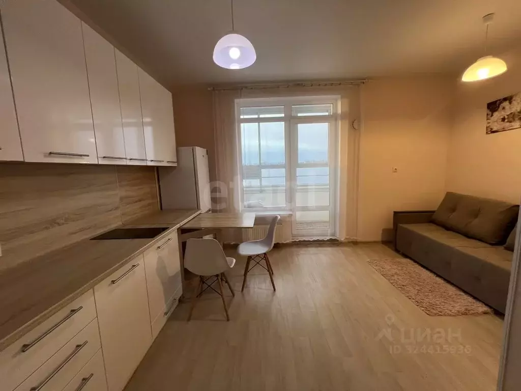 Студия Тюменская область, Тюмень ул. Владимира Бахарева, 3к1 (25.0 м) - Фото 1