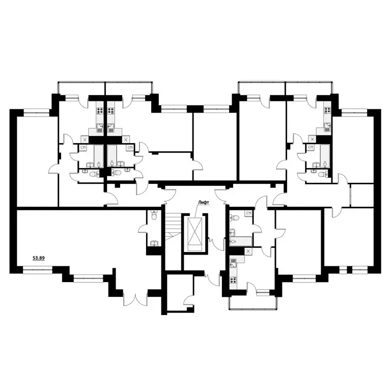1-к кв. Белгородская область, Белгород ул. Квасова (50.6 м) - Фото 2