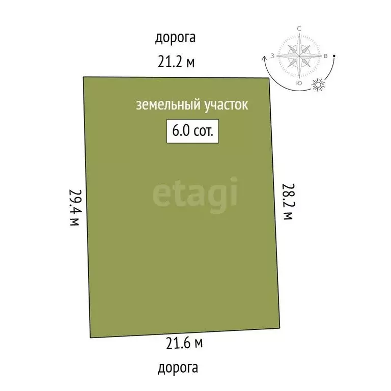 Участок в Севастополь, Нахимовский район, Верхнесадовский ... - Фото 1