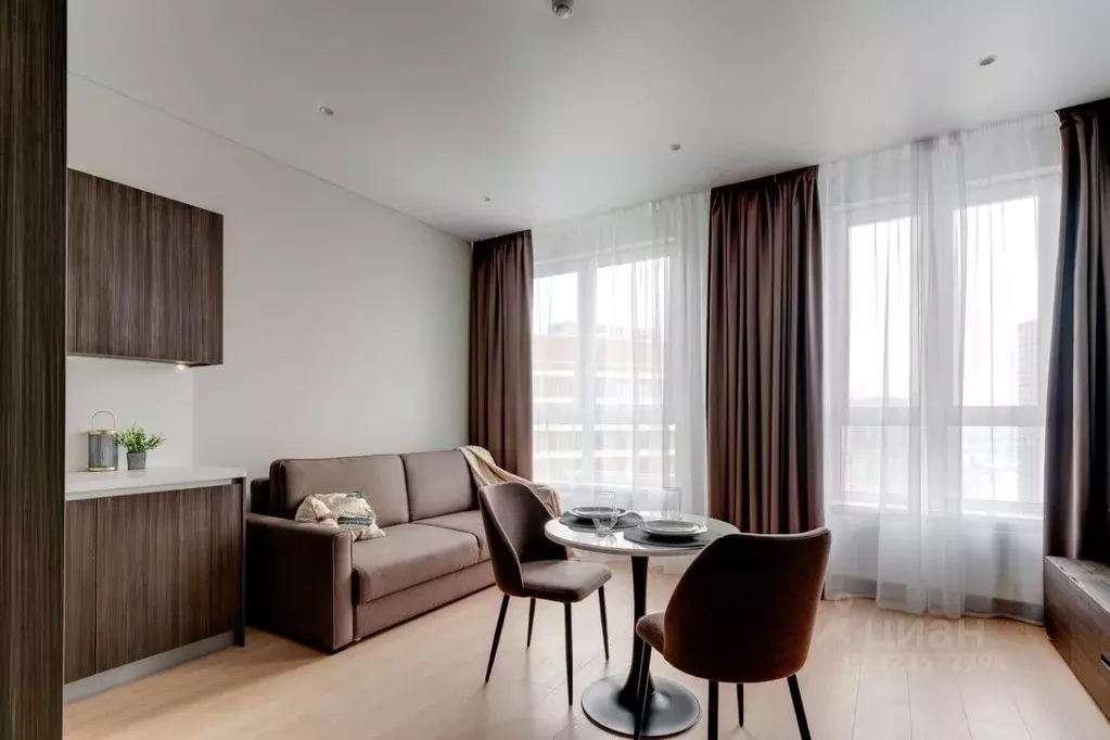 Студия Москва Шелепихинская наб., 34к4 (34.0 м) - Фото 1