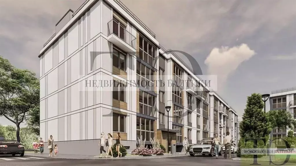 1-к кв. Калининградская область, Калининград ул. Сержанта Мишина, 81к3 ... - Фото 0
