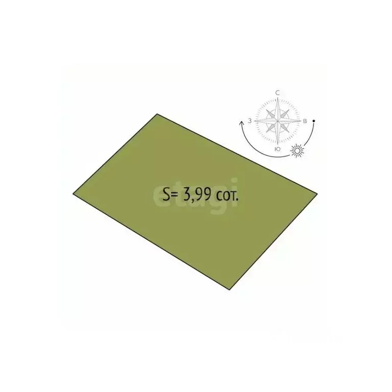 Участок в Брянская область, Брянский район, Супоневское с/пос, Рассвет ... - Фото 1