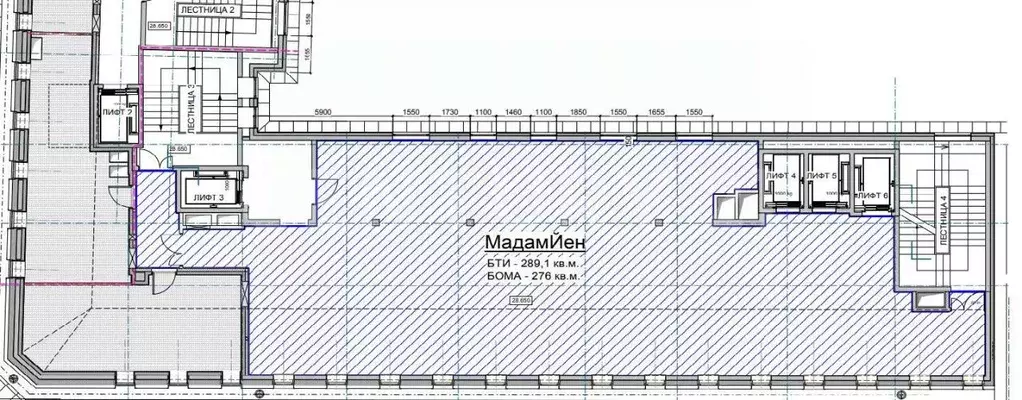 Помещение свободного назначения в Москва просп. Мира, 40 (289 м) - Фото 1