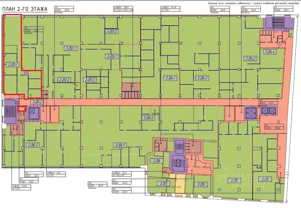 Офис в Москва Краснопролетарская ул., 16С1 (189 м) - Фото 1