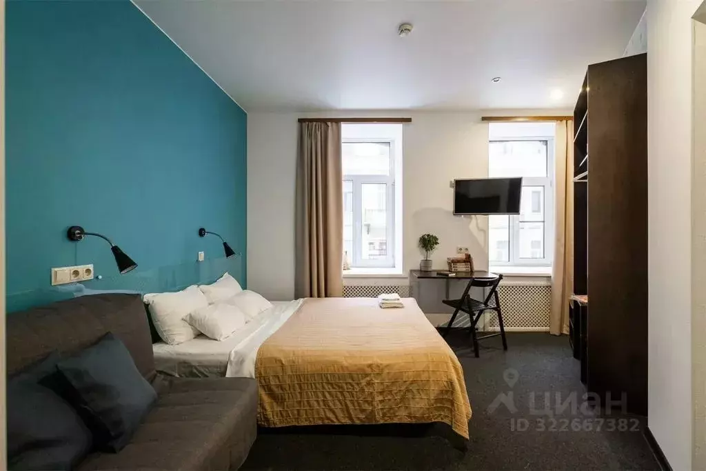 Комната Санкт-Петербург Казанская ул., 43 - Фото 1