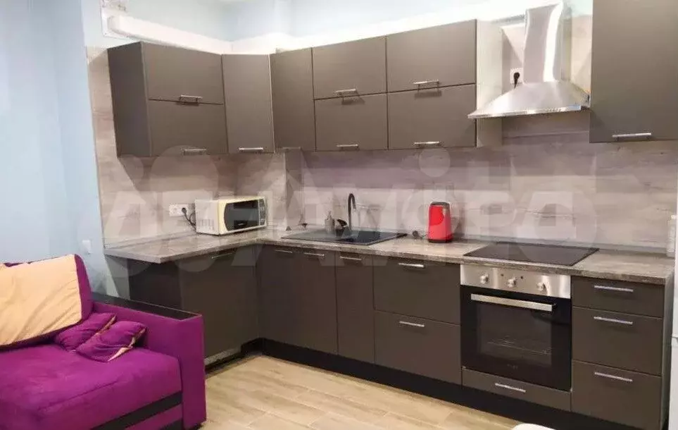 1-к. квартира, 50 м, 13/16 эт. - Фото 1