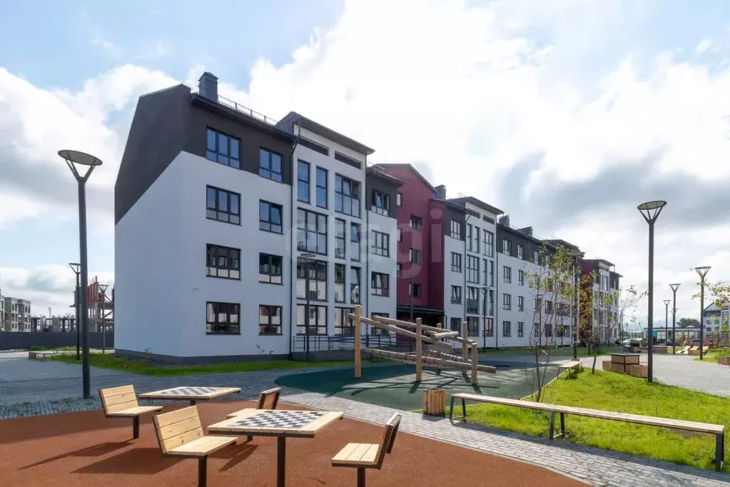 Студия Тюменская область, Тюмень ул. Василия Севергина, 7 (35.7 м) - Фото 1