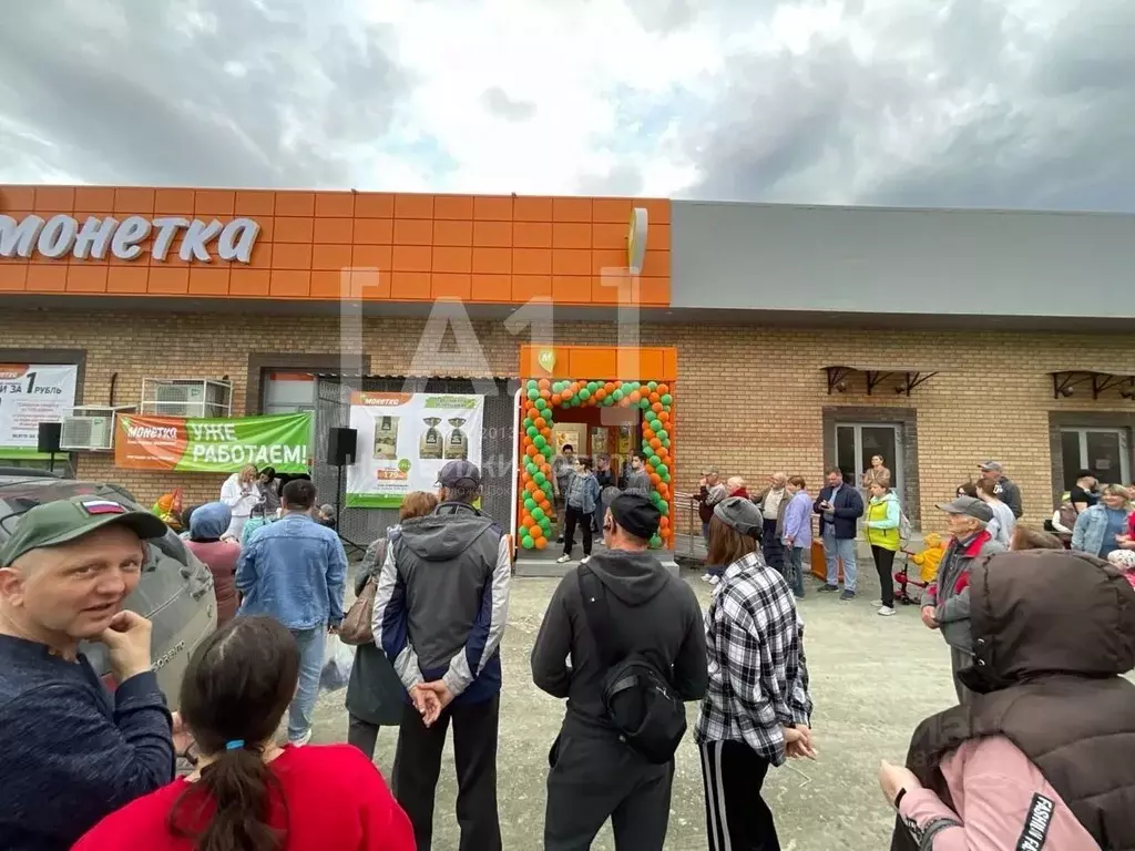 Торговая площадь в Челябинская область, Коркино ул. Крупской, 47Б (200 ... - Фото 1