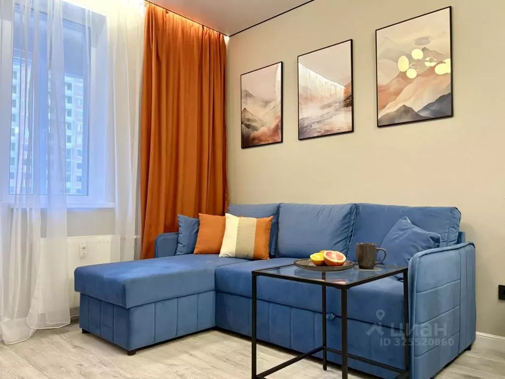 1-к кв. Ленинградская область, Мурино Всеволожский район, просп. ... - Фото 2