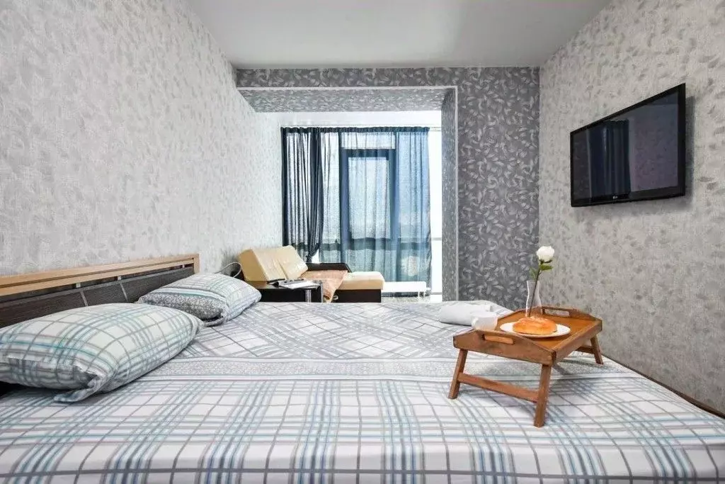 1-к кв. Красноярский край, Красноярск ул. Авиаторов, 4Д (42.0 м) - Фото 1