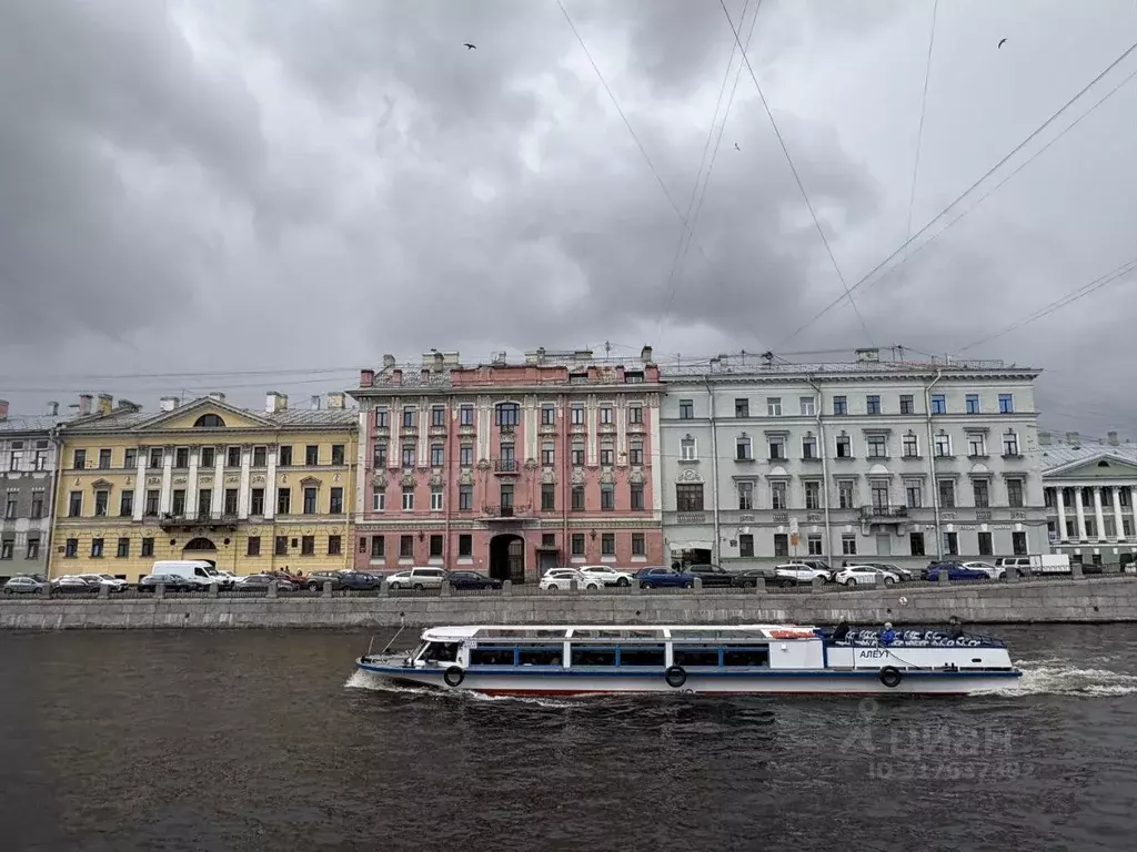 2-к кв. Санкт-Петербург наб. Реки Фонтанки, 85 (37.0 м) - Фото 0