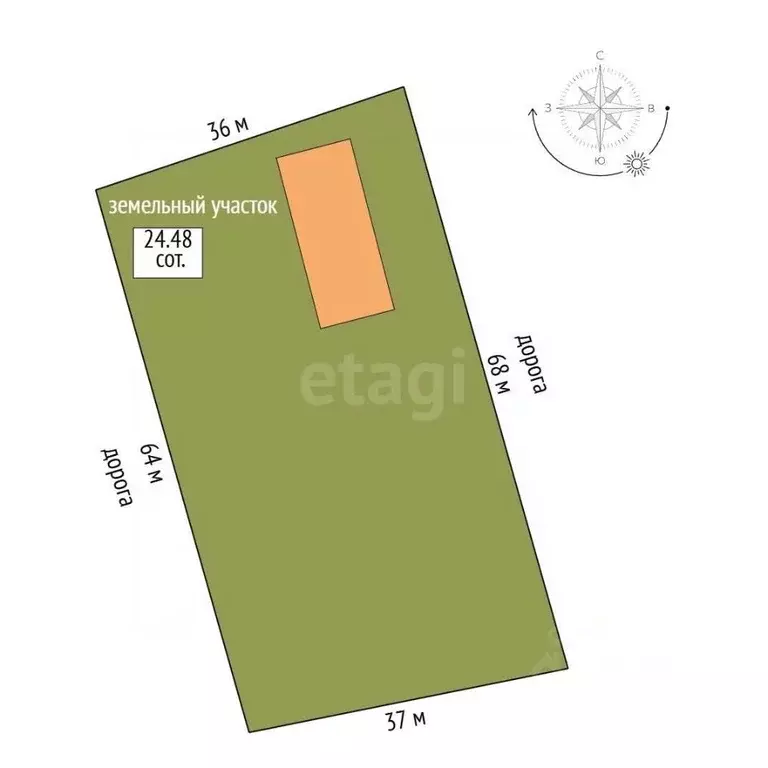 Дом в Крым, Черноморский район, Оленевское с/пос, с. Оленевка 2с1 (242 ... - Фото 2