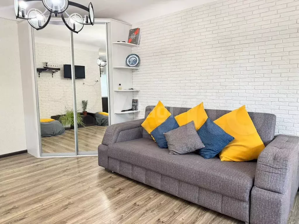 1-к. квартира, 34,8 м, 3/3 эт. - Фото 0