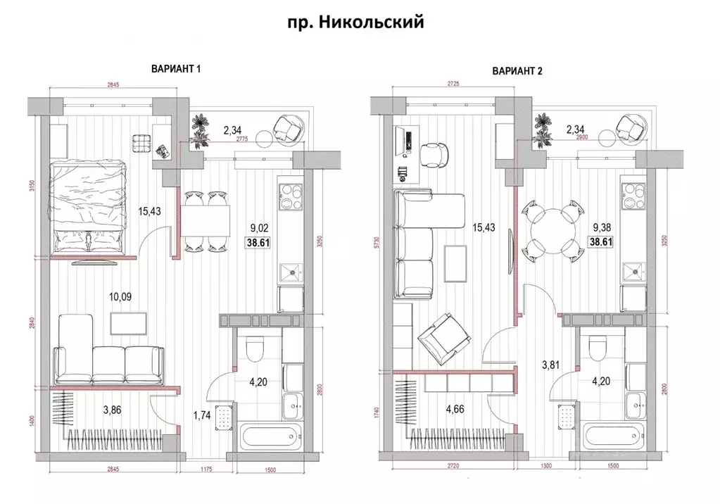 1-к кв. Архангельская область, Архангельск ул. Пахтусова, 9 (38.61 м) - Фото 0