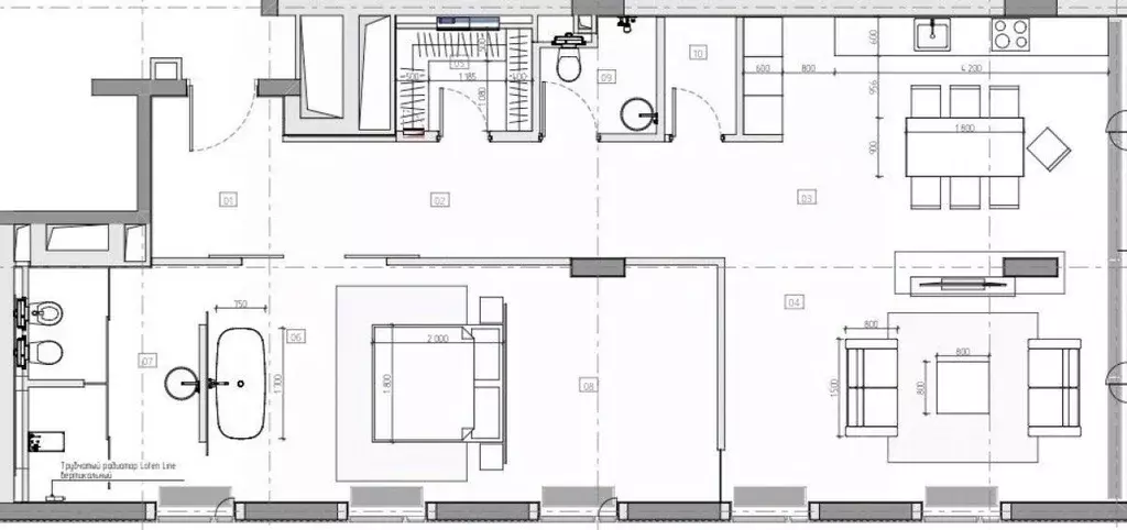 2-к кв. Москва Славянская пл., 2/5с1 (112.0 м) - Фото 2