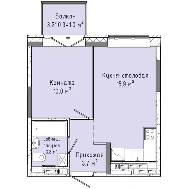 1-к кв. Удмуртия, Ижевск ул. Ленина, 91/1 (34.4 м) - Фото 0